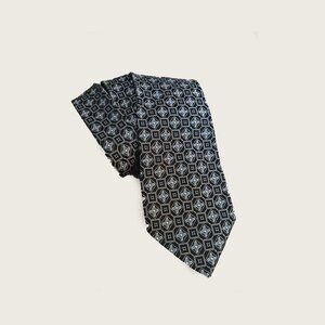 VALENTINO - (Recent) Geometric patterned tie